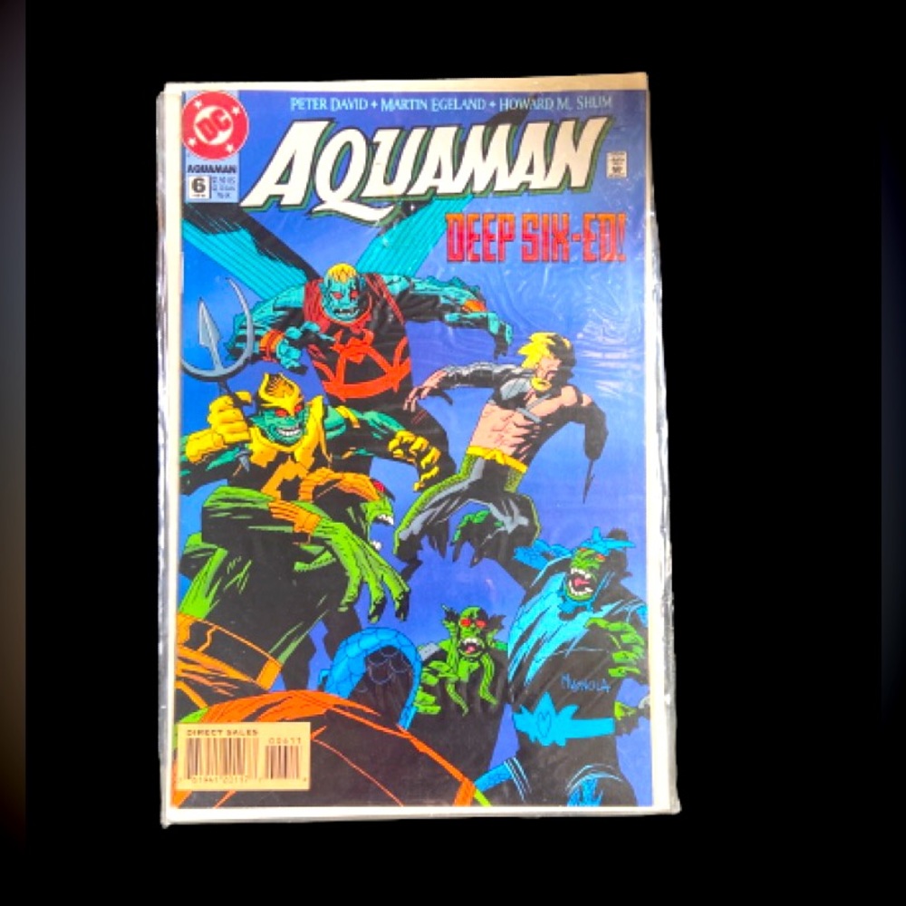Comic book 📕 Aquaman 6 Deep Six-ed, Feb 1995